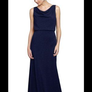 Jenny Yoo Madelyn Dress in Navy